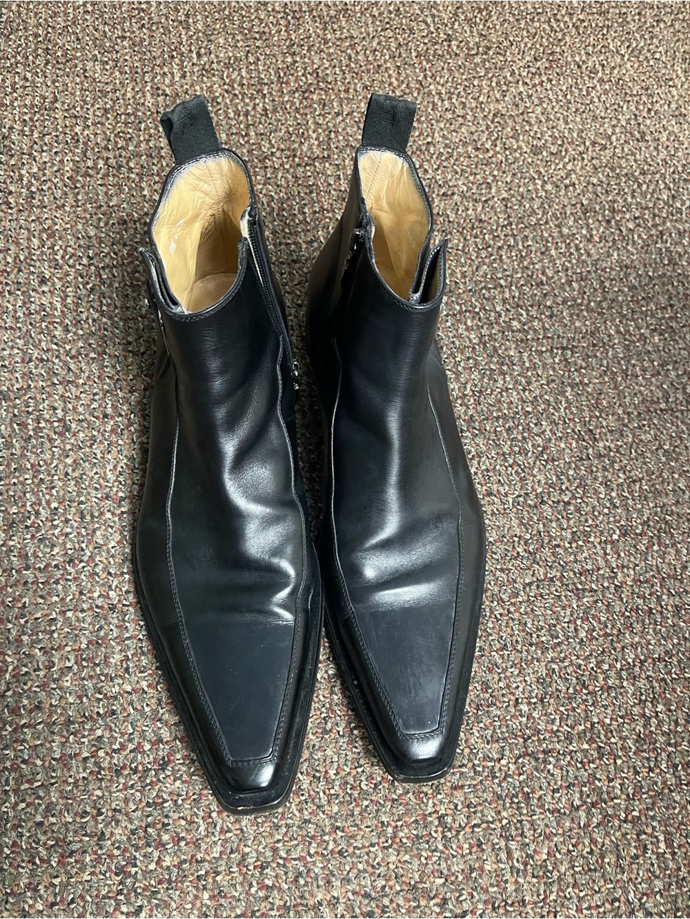 cesare paciotti chelsea boots size 8 1/2